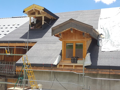 l'arrière de la maison - SdB du Couriero et Chambre Nord du Batchas