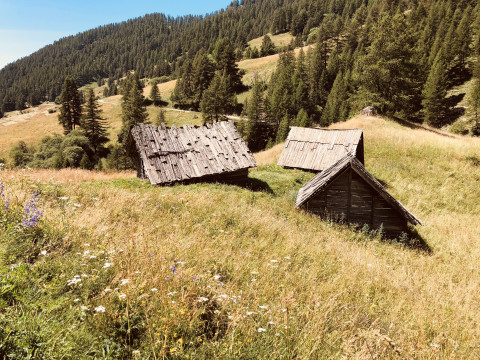 Les cabanes de Souliers (Le Bossu : qques scènes y ont été tournées)